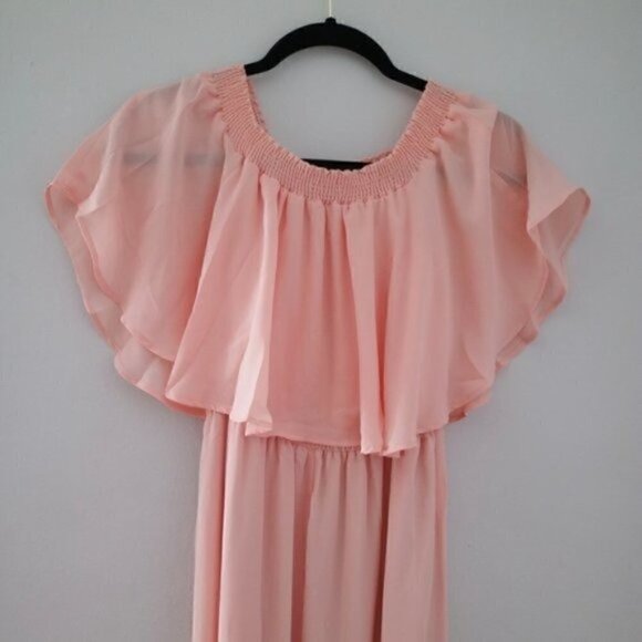 NEW Show Me Your Mumu Hacienda Bridesmaid Pink Maxi Dress Size XL - Picture 4 of 8